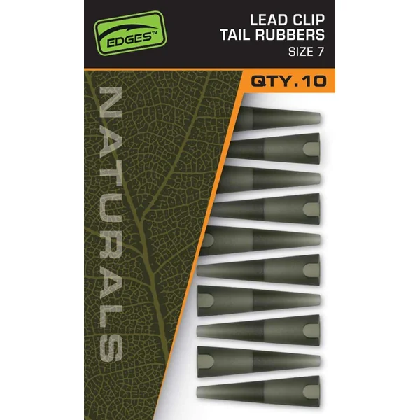Edges Naturals Clip de Plomo con Fundas para Cola