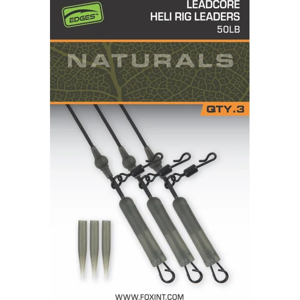 Edges Naturals Líderes de Rig Heli con Leadcore