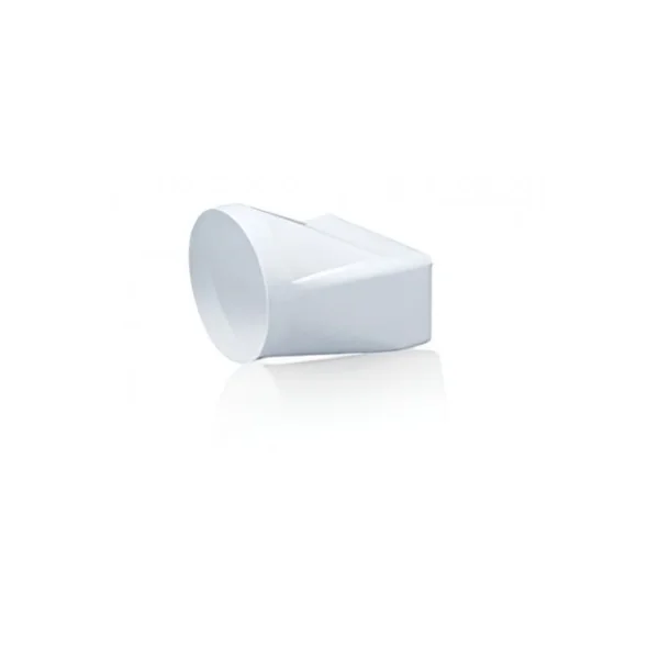 Empalme mixto rectangular PVC Ø150 a 180x90