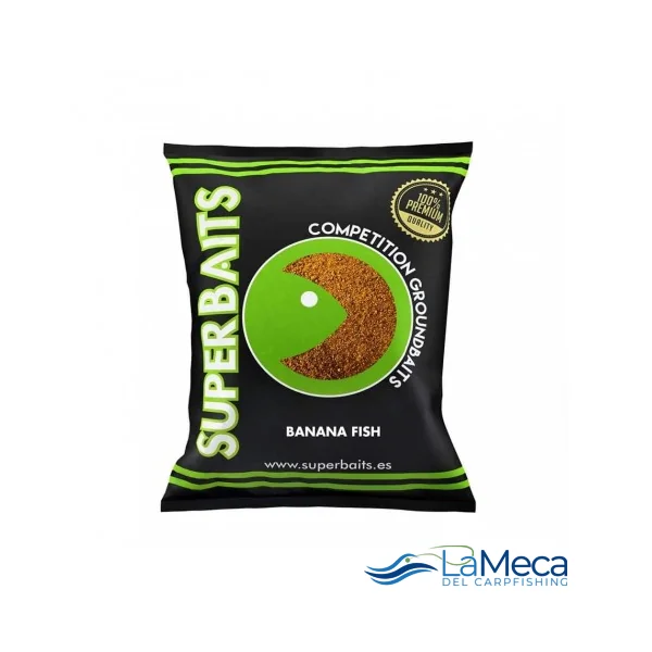 ENGODO SUPERBAITS BANANA FISH FISH 1 KG