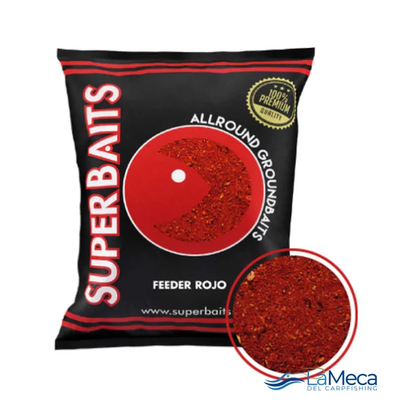 ENGODO SUPERBAITS FEEDER ROJO 1KG