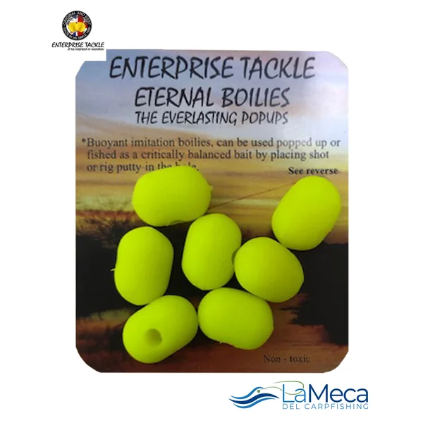 ENTERPRISE TACKLE ETERNAL DUMBELLS POP UP AMARILLO 11mm
