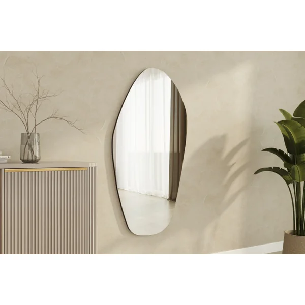 Espelho de madeira "Bella" - 60 x 120 cm - Preto - Imagen 8