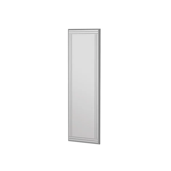 Espelho de madeira "Buhem" - 40 x 120 cm - Branco