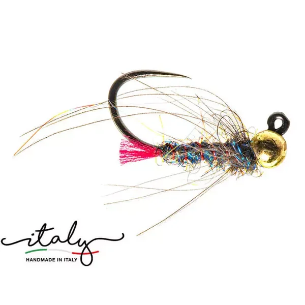 Fabios Peacock Blue ninfa tungsteno