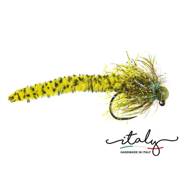Fabios TG River Mop Fly Streamer Olive streamer