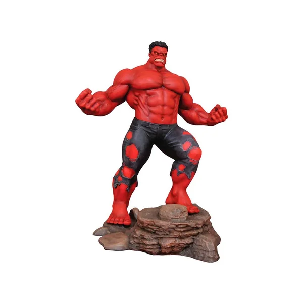Figura DIAMOND SELECT Red hulk diorama