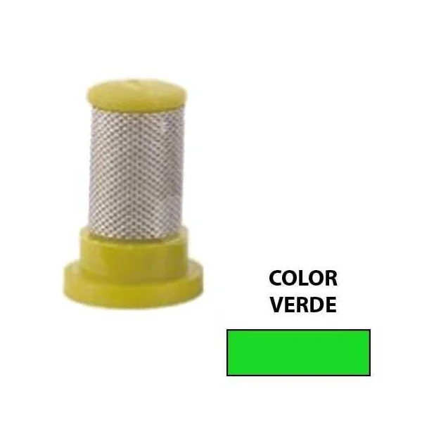 FILTRO CILINDRICO 3/8 VERDE 100 MESH