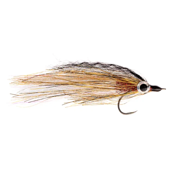 Fishient H2O Streamer - Flashy Profile Baitfish dorado y negro