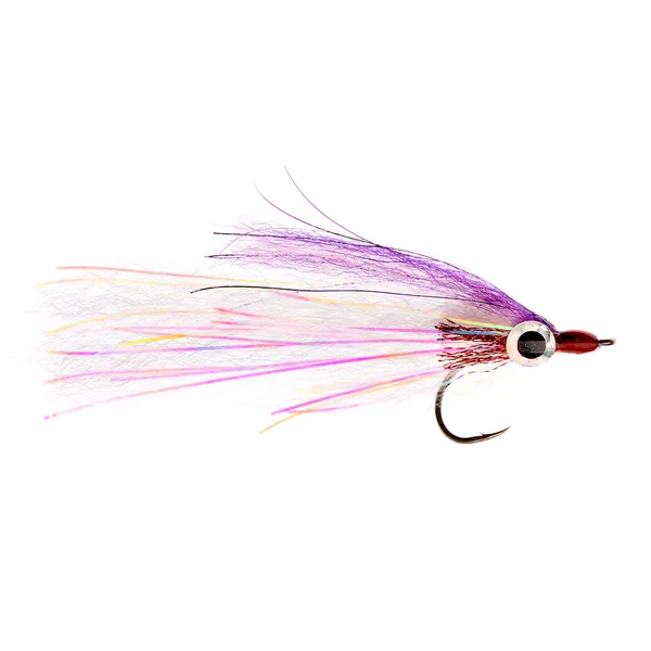 Fishient H2O Streamer - Flashy Profile Baitfish rosa y blanco