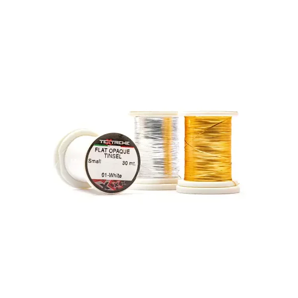 FLAT OPAQUE TINSEL textreme - 0,4 mm