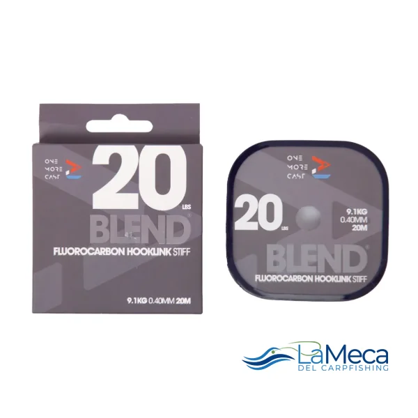 FLUOROCARBONO OMC BLEND HOOKLINK STIFF 20LB 20 M