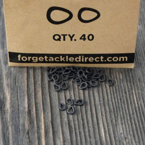 Forge Tackle Drop Shape Rig Ring 40 unidades - Imagen 2
