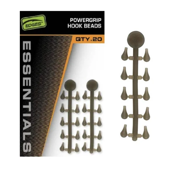 Fox Edges Naturals Powergrip Hook Beads x20