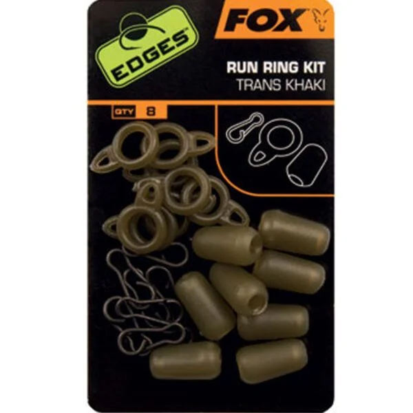 Fox Edges Standard Run Ring kit Trans Khaki