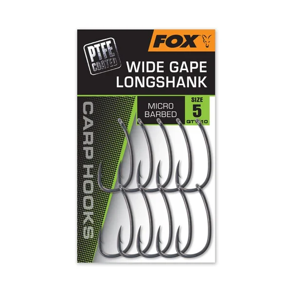 Fox Wide Gape Long Shank - Size 4