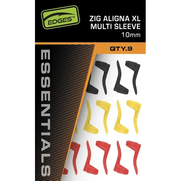 Fox Zig aligna xl kit multi sleeve kit (3 yellow, 3 red and 3 black )
