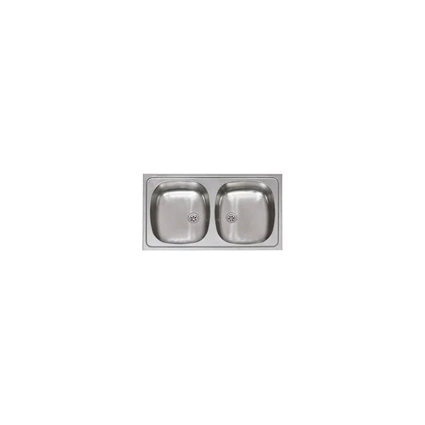 Freg dublin 2c inox 800 x 440 mm encastrar