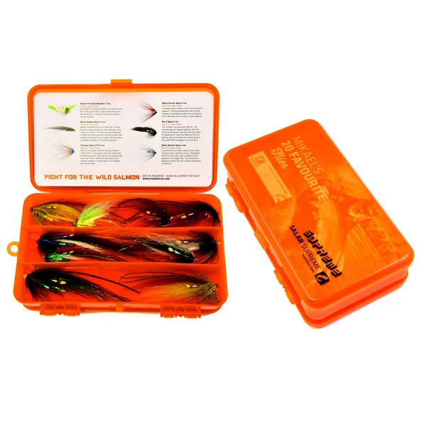 Frödin Fly Selection Mikaels 20 Favourite Flies sets de moscas