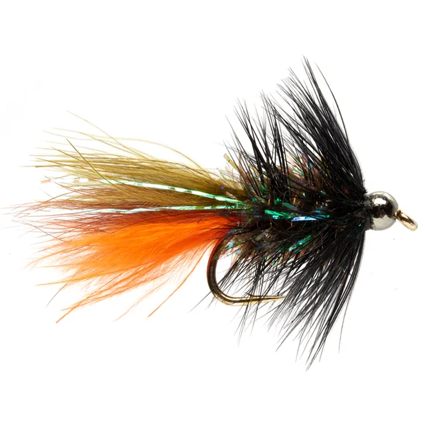 Fulling Mill Streamer - Shimmer Bugger Menta fina