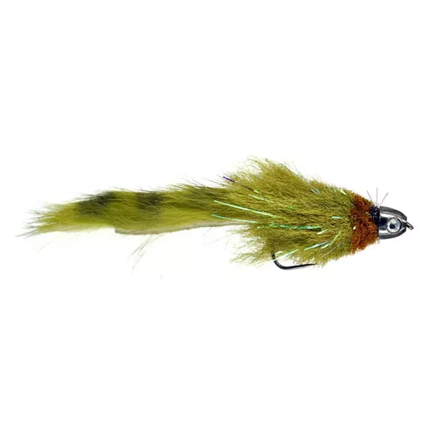 Fusionzonker Olive Barred BL streamer trucha