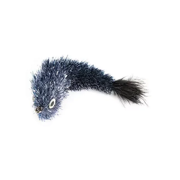 Game Changer Minnow 9 cm Black streamer trucha