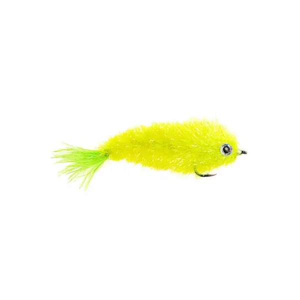 Game Changer Minnow 9 cm Chartreuse streamer trucha - Imagen 2