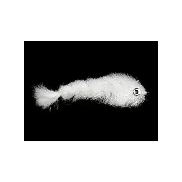 Game Changer Minnow 9 cm White streamer trucha - Imagen 2