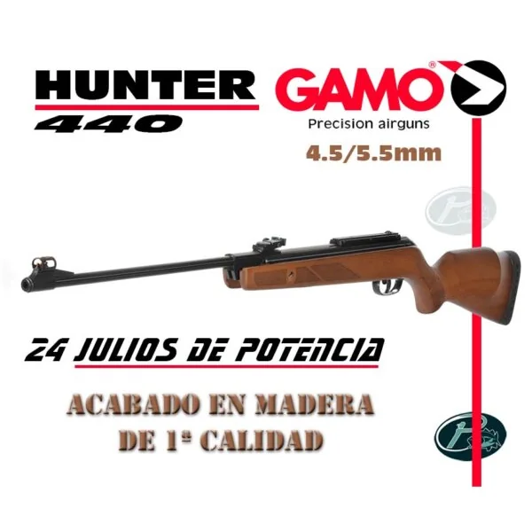 GAMO HUNTER 440 + FUNDA - PescaBass Shop