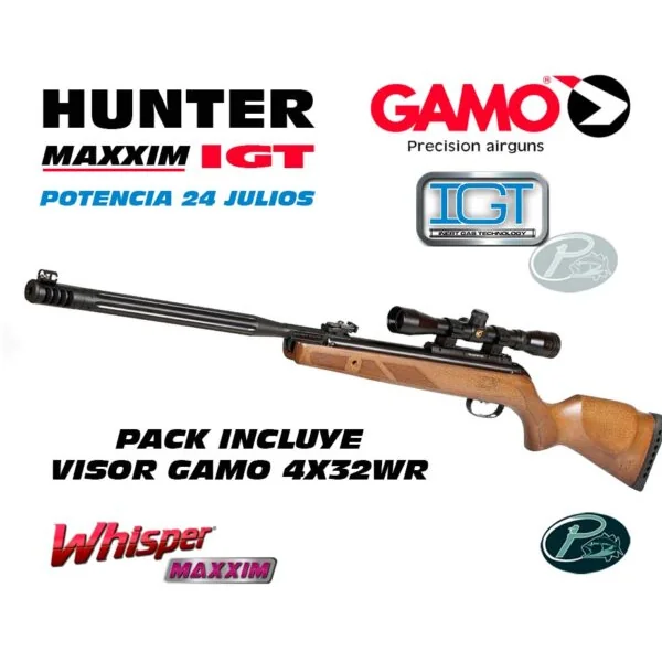 GAMO HUNTER MAXXIM IGT PACK - PescaBass Shop