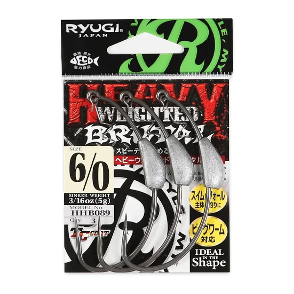 Gancho Ryugi Heavy Weighted Pierce Offset - Imagen 2