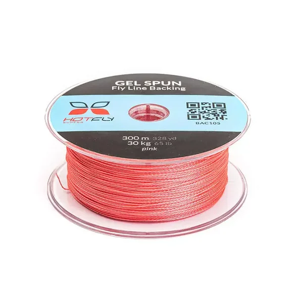 GEL SPUN BACKING hotfly - pink - 30 kg / 65 lb - 300 m