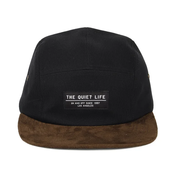 Gorra 5 paneles Cord Combo de The Quiet Life - Negro-Marrón - Imagen 2