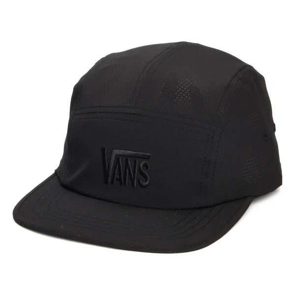 Gorra 5 paneles Stretch Logo de Vans - Negro