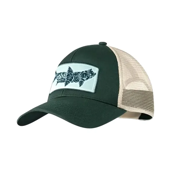 Gorra Buff Explore Trucker Cap Verde Sal # L/XL