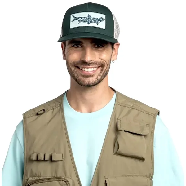 Gorra Buff Explore Trucker Cap Verde Sal # L/XL - Imagen 3