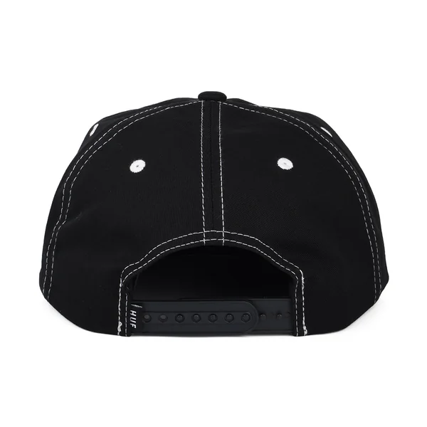 Gorra Snapback Triple Triangle sin estructurar de HUF - Negro-Blanco - Imagen 3
