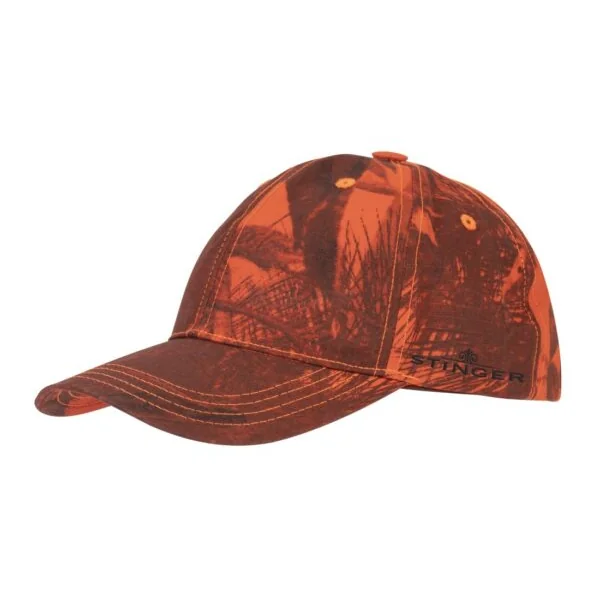 Gorra Stinger camo naranja - PescaBass Shop