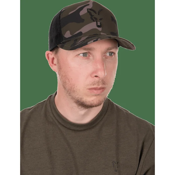 Gorra Trucker Black Camo - Mascota