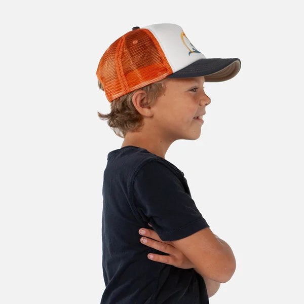Gorra Trucker de Barts - Blanco-Naranja - Imagen 5