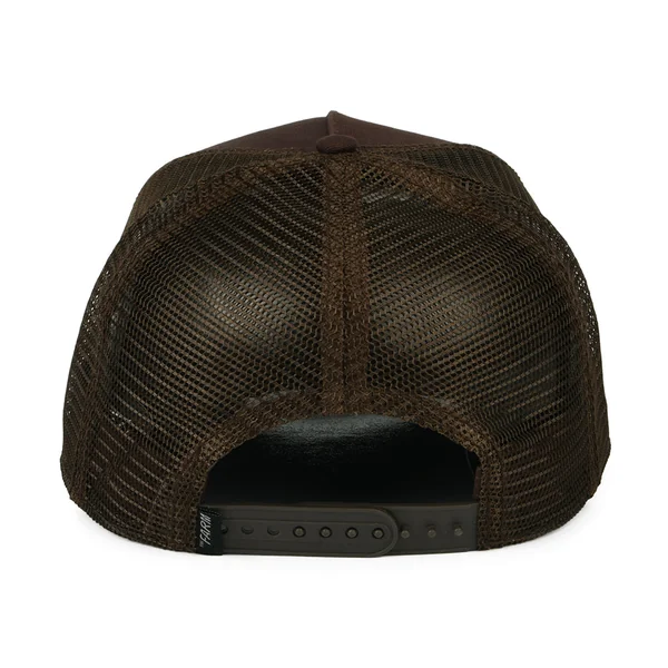 Gorra Trucker Goat de Goorin - Marrón - Imagen 3