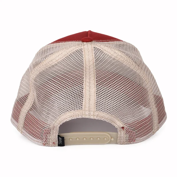 Gorra Trucker Goat de Goorin - Rojo - Imagen 3