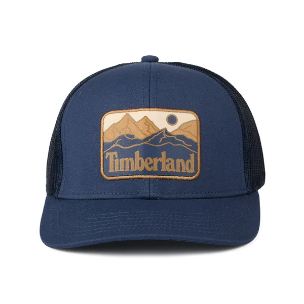 Gorra Trucker Mountain Line Patch de Timberland - Azul Oscuro - Imagen 2