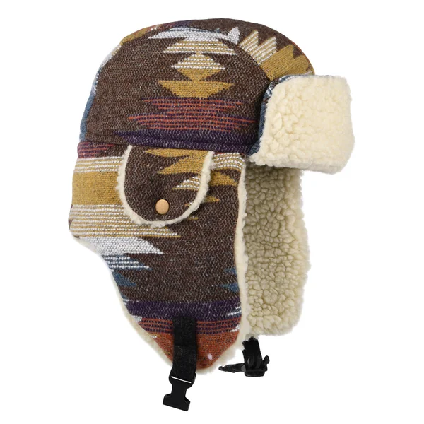 Gorro Aviador Shauna estampado azteca de Scala - Marrón-Multi - Imagen 3