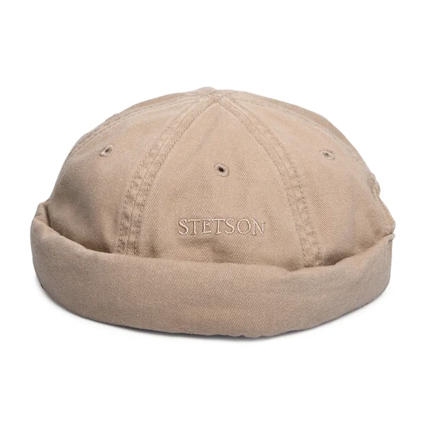 Gorro Beanie Docker de algodón de Stetson - Beige - Imagen 2