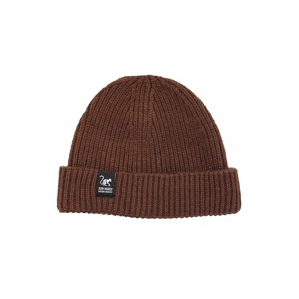 Gorro Docker - Wear&Care / Dobladillo / Talla Única (Marrón)
