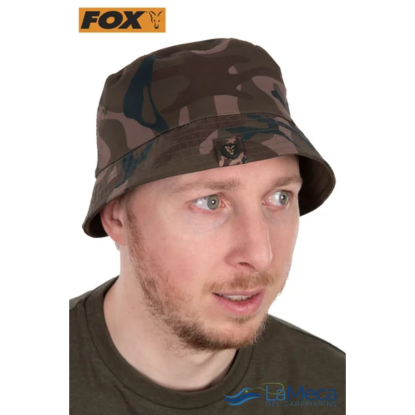 GORRO REVERSIBLE CAMO - KHAKI FOX
