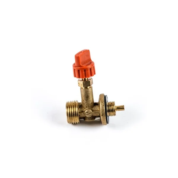 Grifo latón adaptable a botella roja