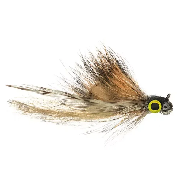 Grizzly Upside Down Streamer Natural streamer trucha