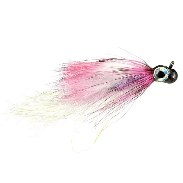Grizzly Upside Down Streamer Pink streamer trucha
